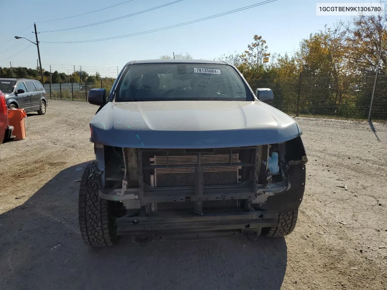 2019 Chevrolet Colorado VIN: 1GCGTBEN9K1306780 Lot: 78135084