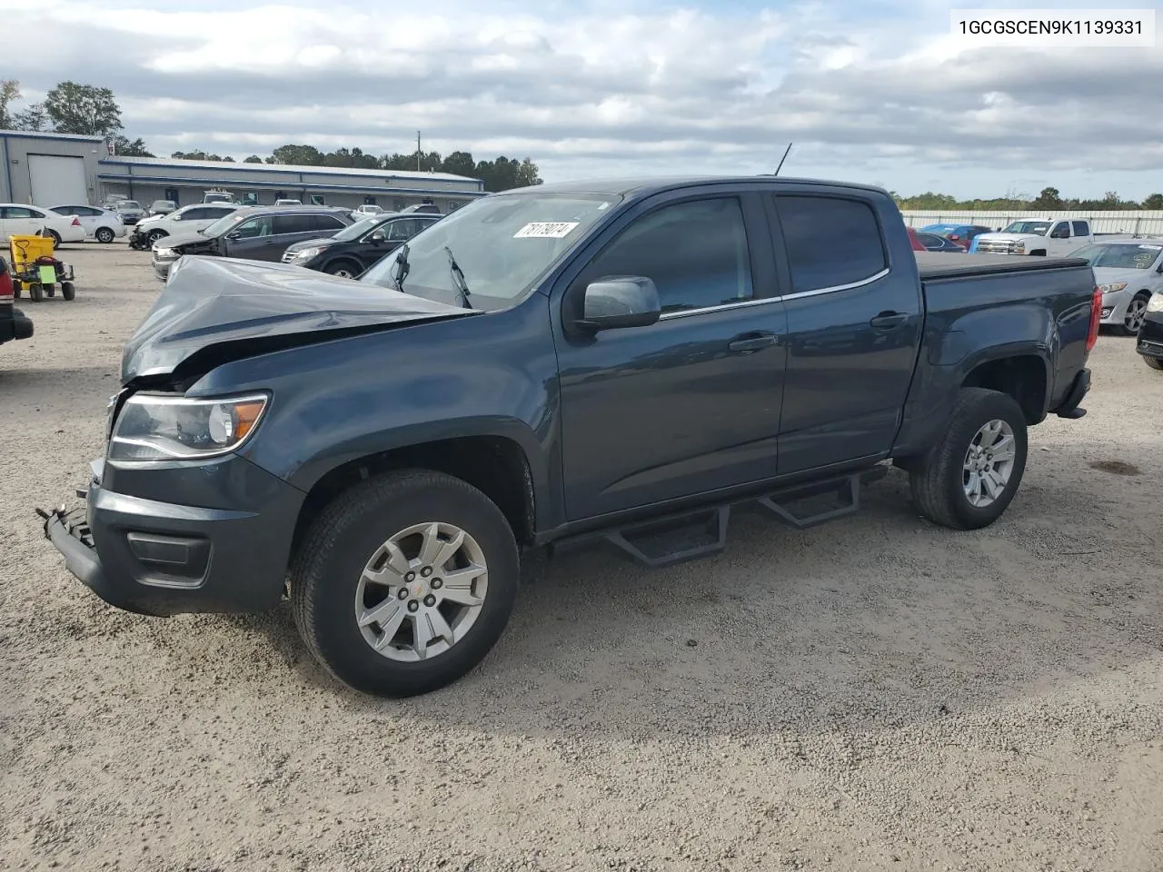 2019 Chevrolet Colorado Lt VIN: 1GCGSCEN9K1139331 Lot: 78179074