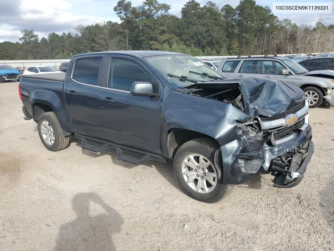 2019 Chevrolet Colorado Lt VIN: 1GCGSCEN9K1139331 Lot: 78179074