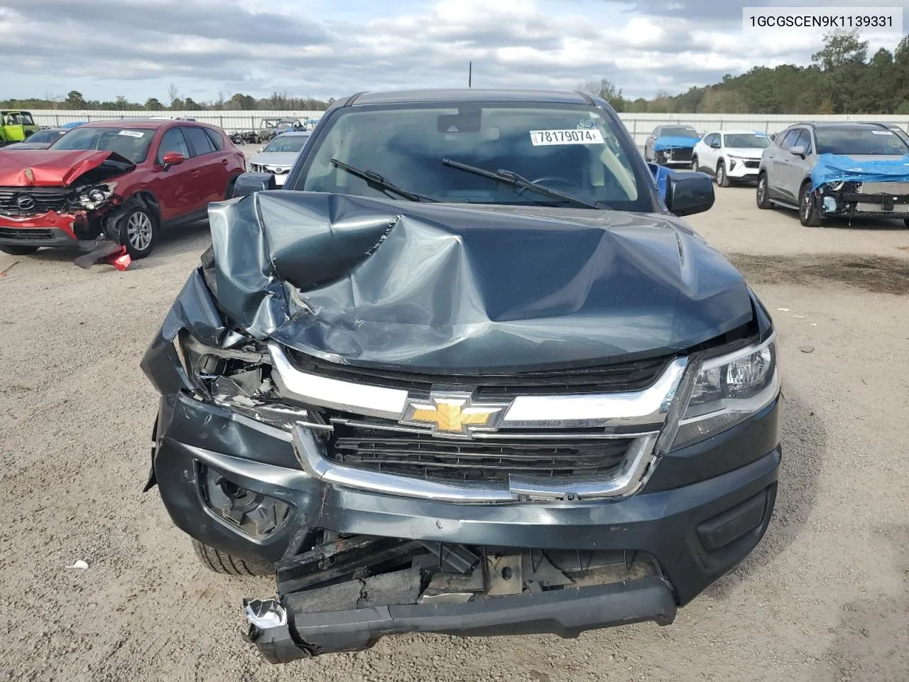 2019 Chevrolet Colorado Lt VIN: 1GCGSCEN9K1139331 Lot: 78179074