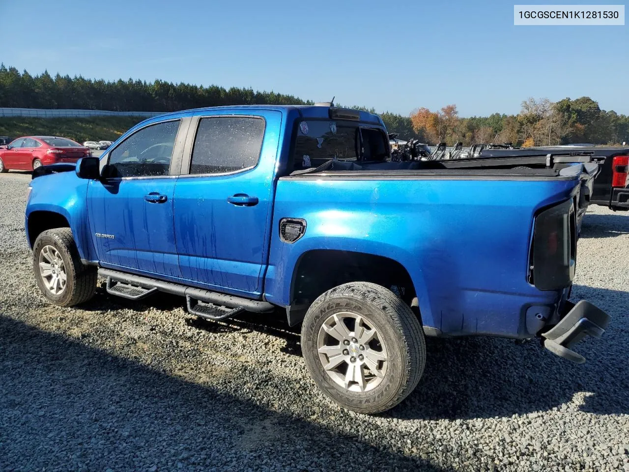 2019 Chevrolet Colorado Lt VIN: 1GCGSCEN1K1281530 Lot: 78256484