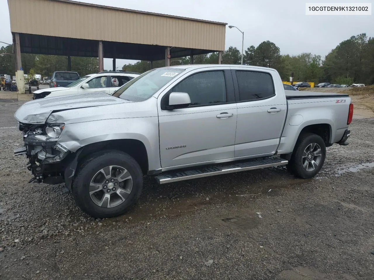 2019 Chevrolet Colorado Z71 VIN: 1GCGTDEN9K1321002 Lot: 78436124