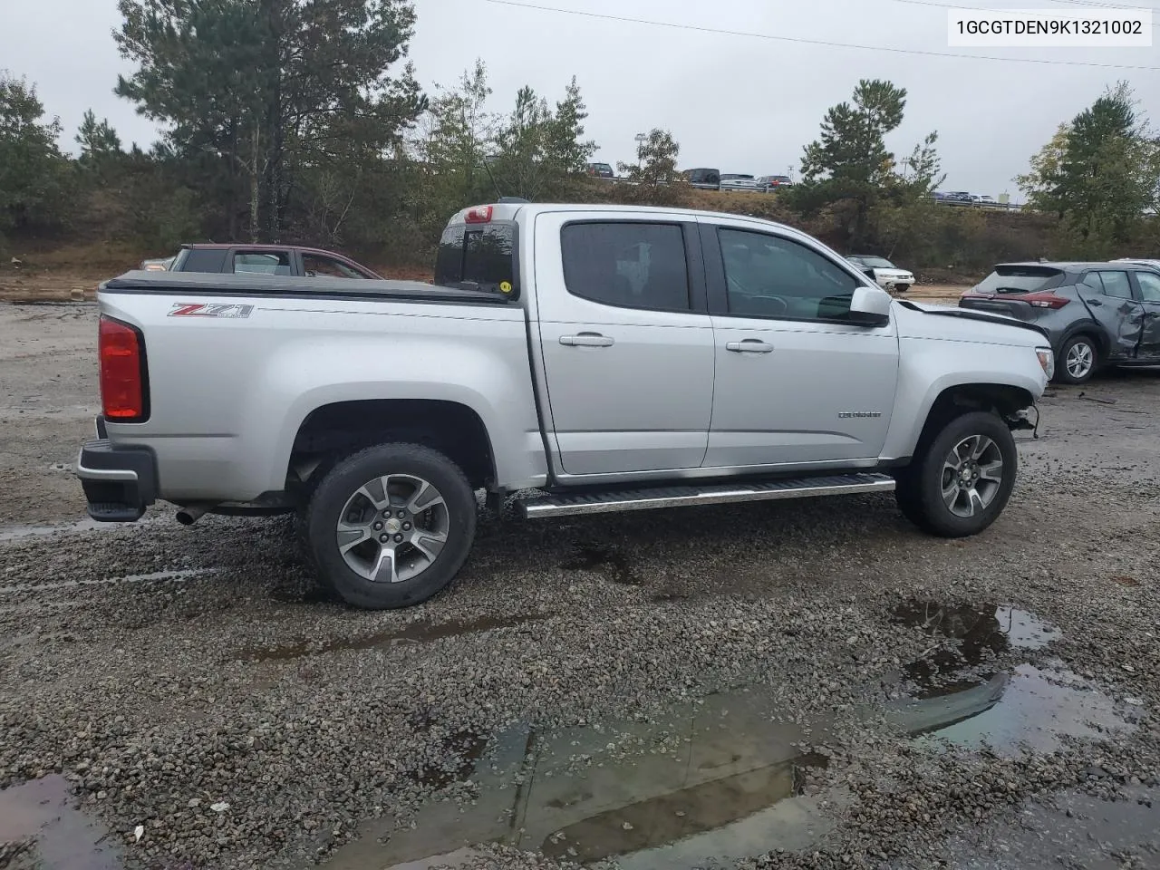 2019 Chevrolet Colorado Z71 VIN: 1GCGTDEN9K1321002 Lot: 78436124