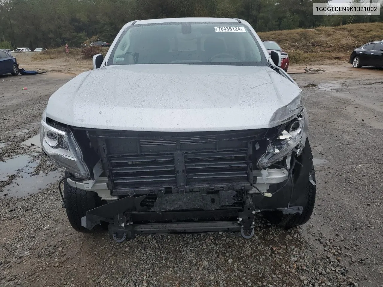 2019 Chevrolet Colorado Z71 VIN: 1GCGTDEN9K1321002 Lot: 78436124