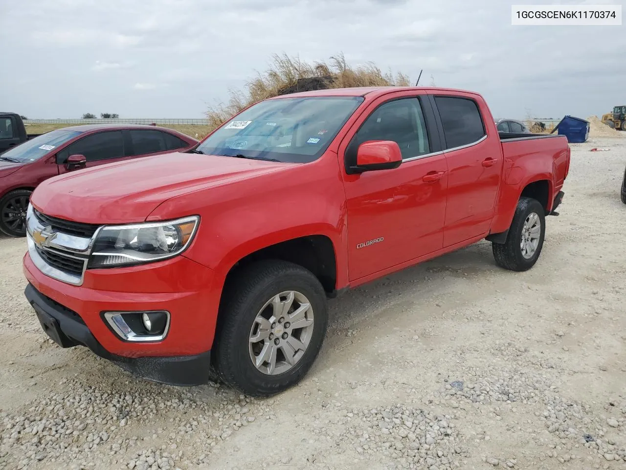 2019 Chevrolet Colorado Lt VIN: 1GCGSCEN6K1170374 Lot: 78442514