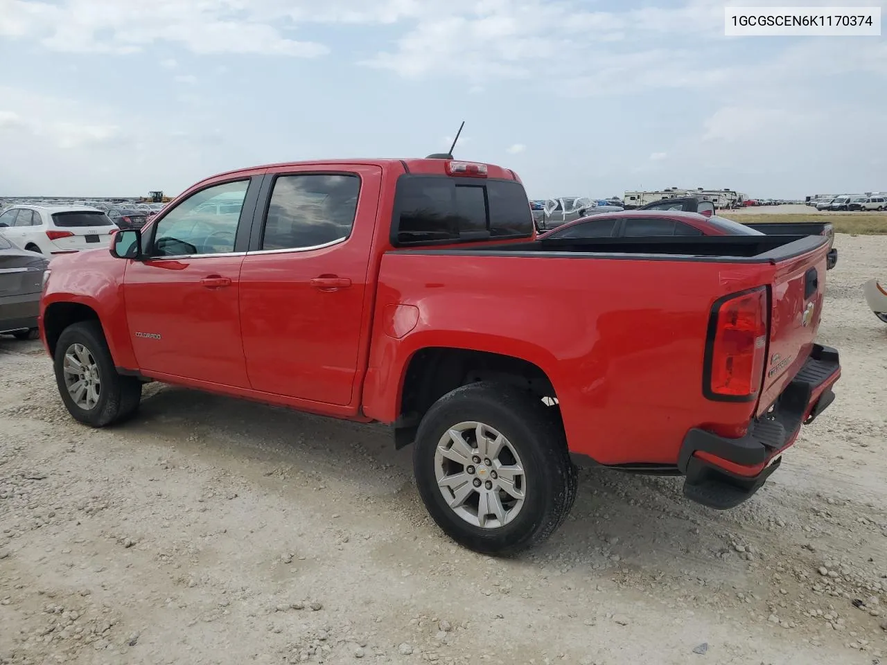 2019 Chevrolet Colorado Lt VIN: 1GCGSCEN6K1170374 Lot: 78442514