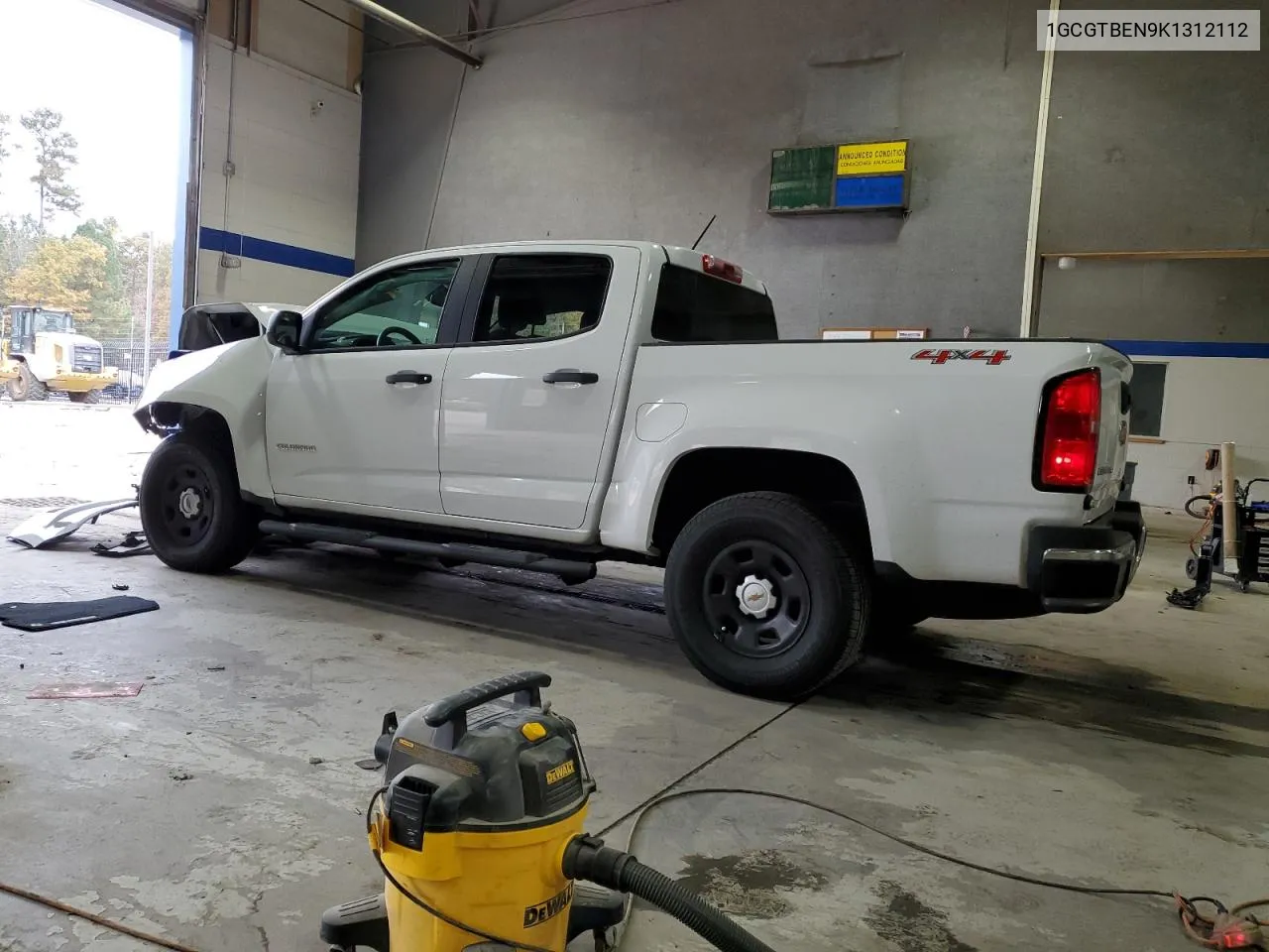 1GCGTBEN9K1312112 2019 Chevrolet Colorado