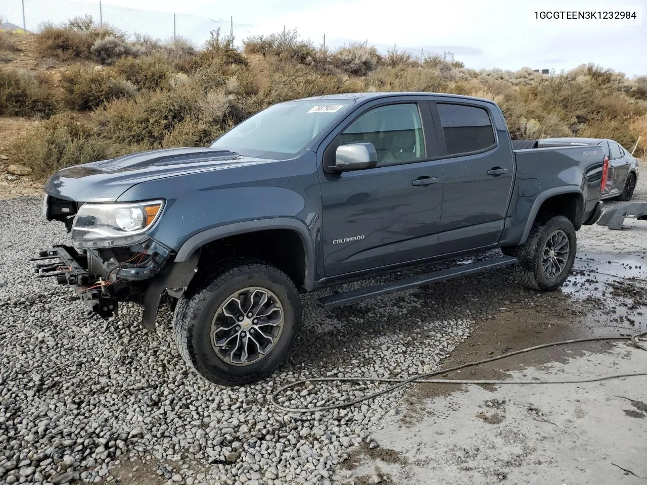 2019 Chevrolet Colorado Zr2 VIN: 1GCGTEEN3K1232984 Lot: 78679044