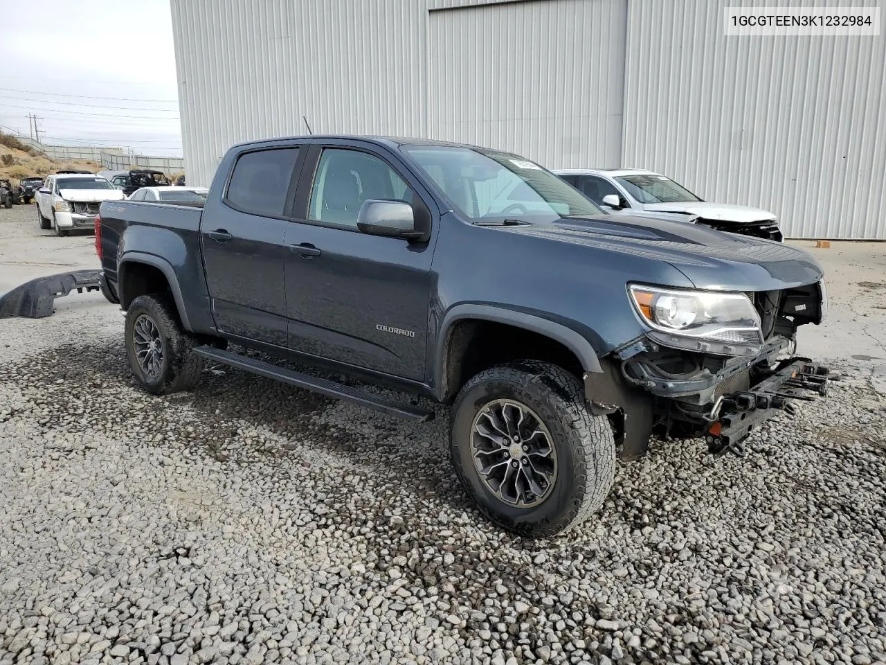 2019 Chevrolet Colorado Zr2 VIN: 1GCGTEEN3K1232984 Lot: 78679044