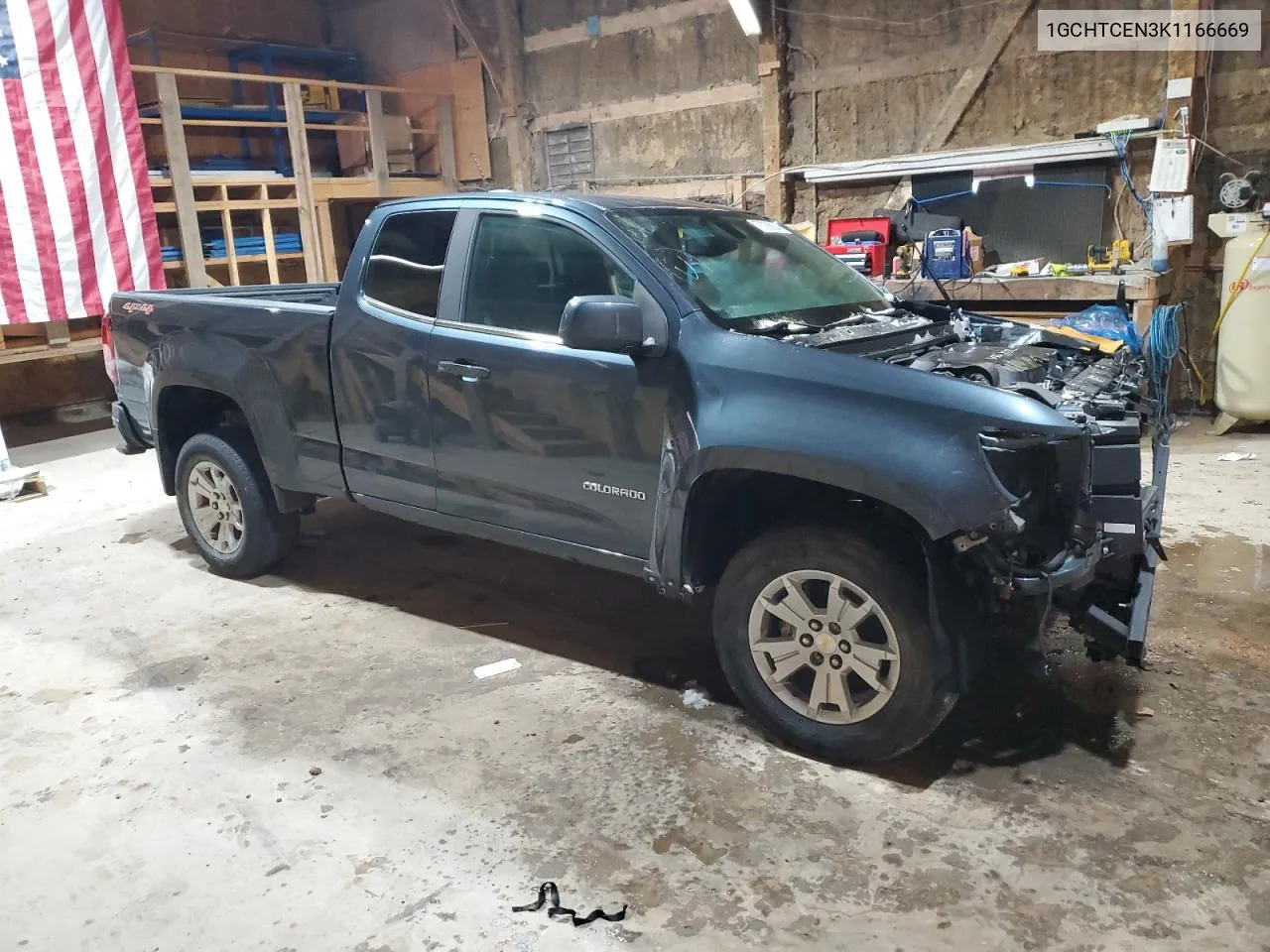 2019 Chevrolet Colorado Lt VIN: 1GCHTCEN3K1166669 Lot: 78756804