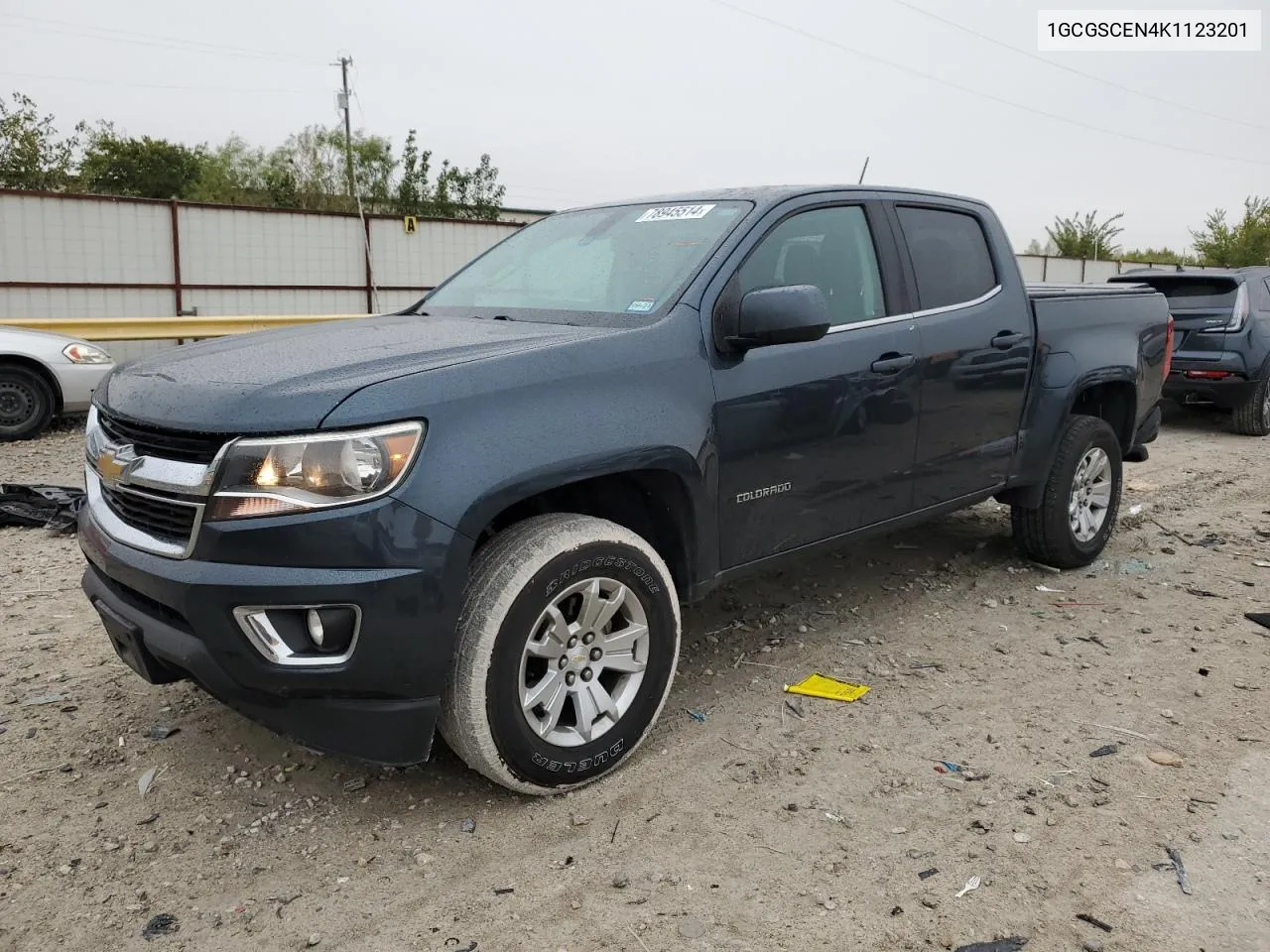 2019 Chevrolet Colorado Lt VIN: 1GCGSCEN4K1123201 Lot: 78945514