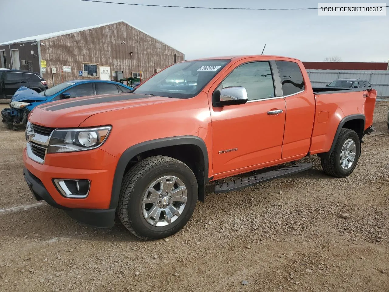 2019 Chevrolet Colorado Lt VIN: 1GCHTCEN3K1106312 Lot: 79435764