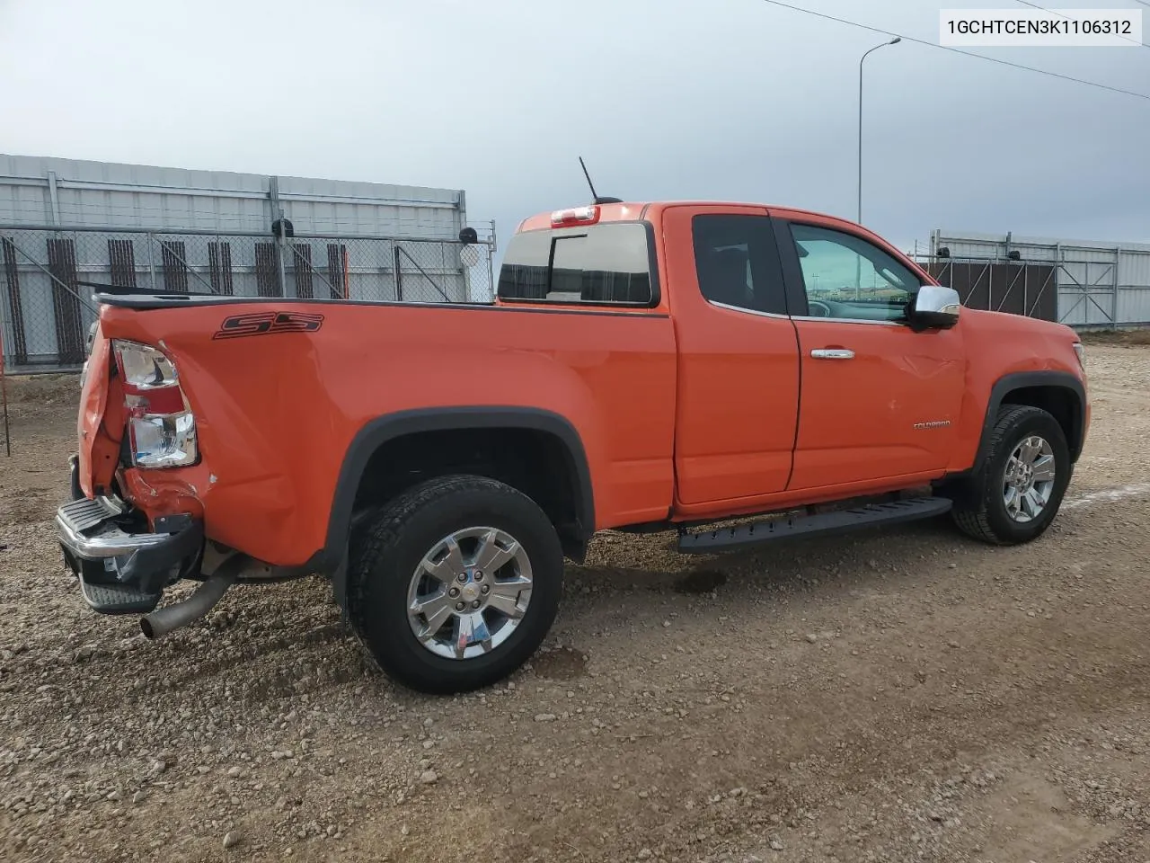 2019 Chevrolet Colorado Lt VIN: 1GCHTCEN3K1106312 Lot: 79435764