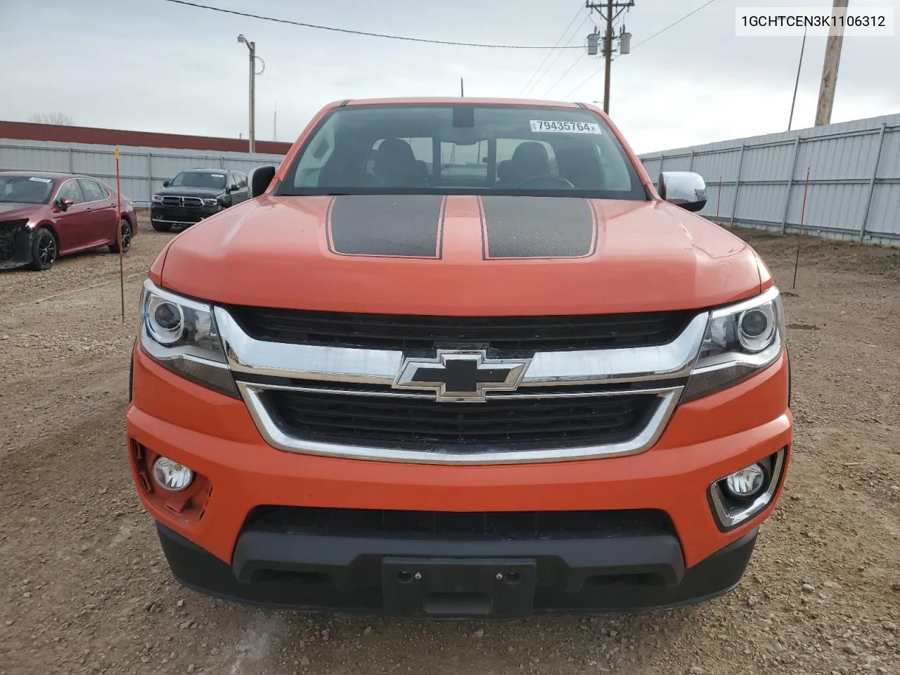 2019 Chevrolet Colorado Lt VIN: 1GCHTCEN3K1106312 Lot: 79435764