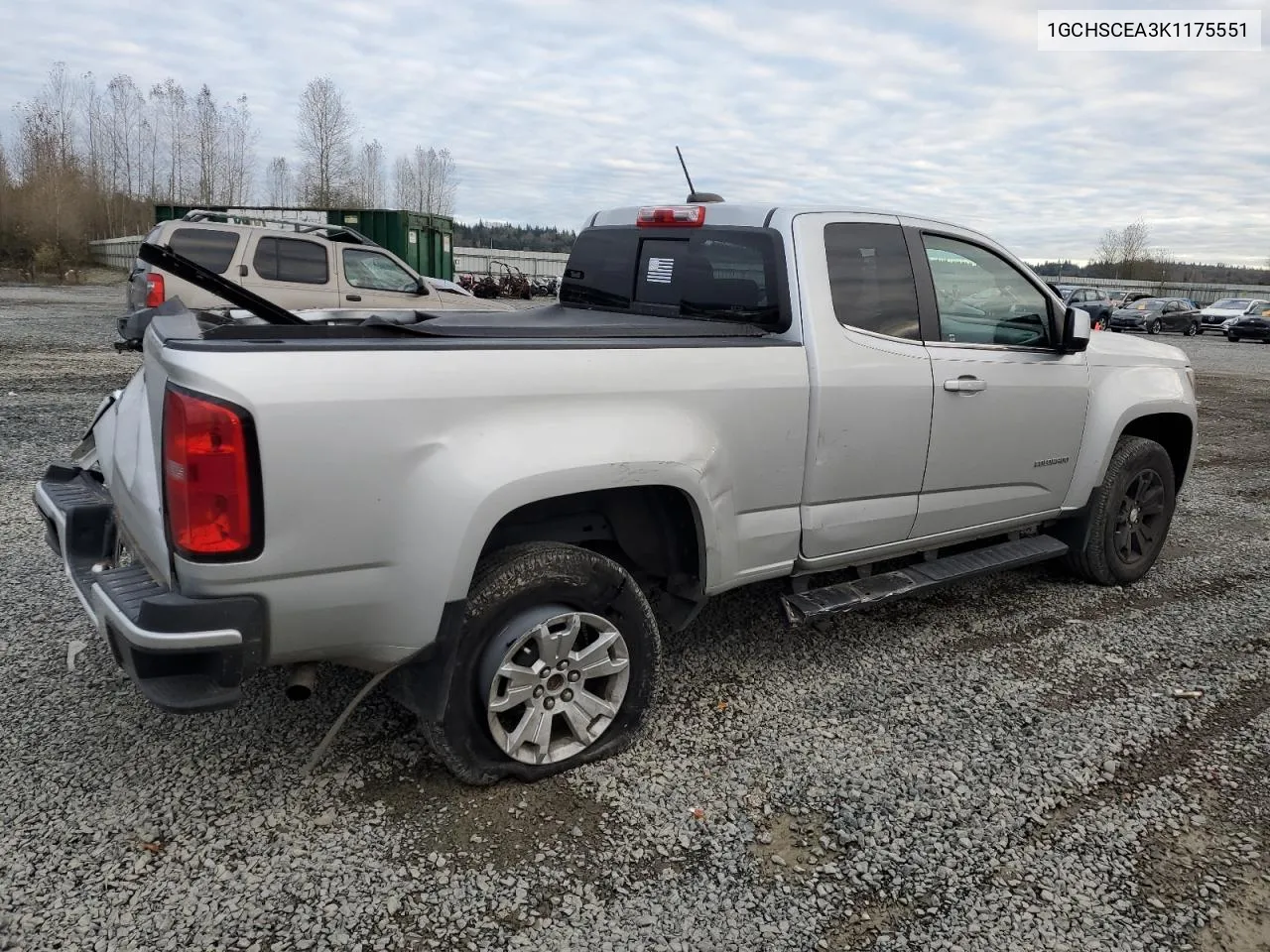 2019 Chevrolet Colorado Lt VIN: 1GCHSCEA3K1175551 Lot: 79505114