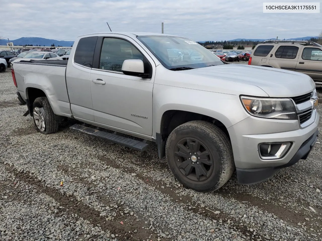 2019 Chevrolet Colorado Lt VIN: 1GCHSCEA3K1175551 Lot: 79505114