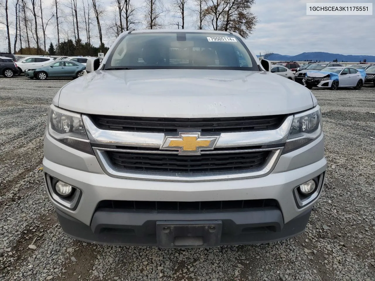 2019 Chevrolet Colorado Lt VIN: 1GCHSCEA3K1175551 Lot: 79505114