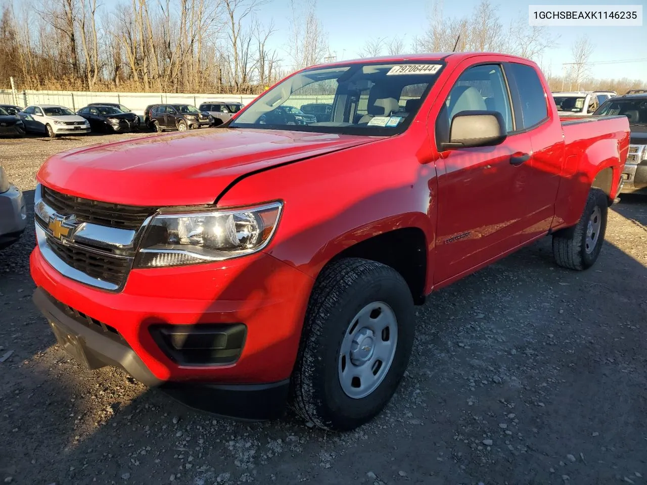 2019 Chevrolet Colorado VIN: 1GCHSBEAXK1146235 Lot: 79706444