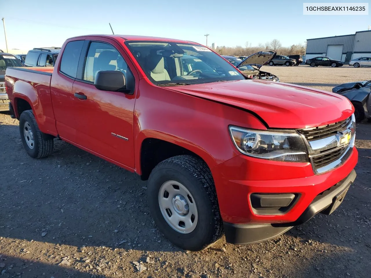 2019 Chevrolet Colorado VIN: 1GCHSBEAXK1146235 Lot: 79706444