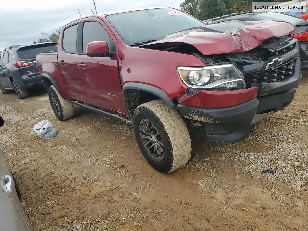 2019 Chevrolet Colorado Zr2 VIN: 1GCGTEENXK1129738 Lot: 79872634