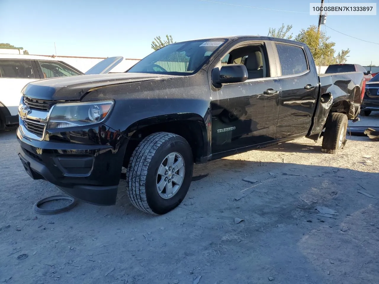 2019 Chevrolet Colorado VIN: 1GCGSBEN7K1333897 Lot: 80414244