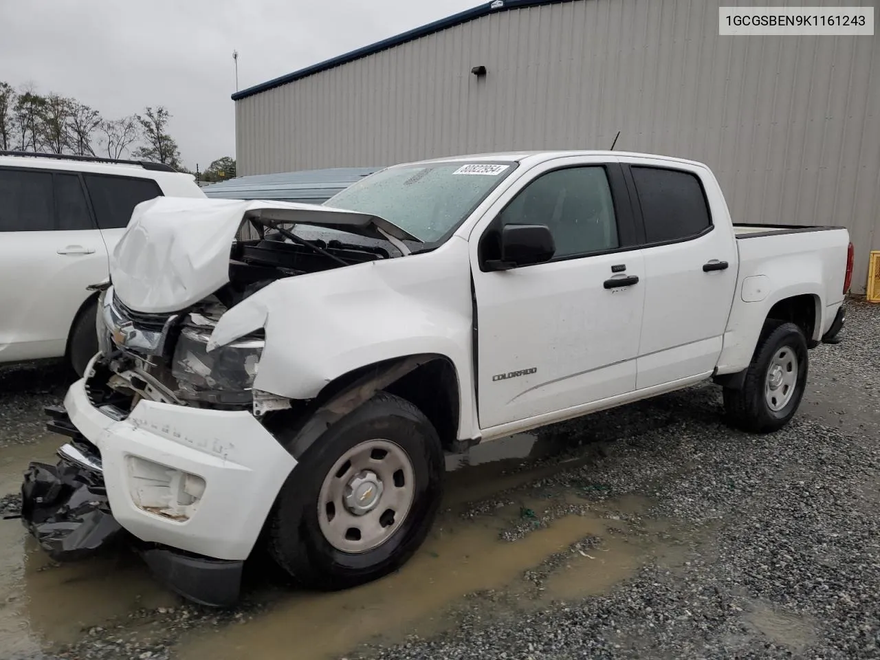 2019 Chevrolet Colorado VIN: 1GCGSBEN9K1161243 Lot: 80822954