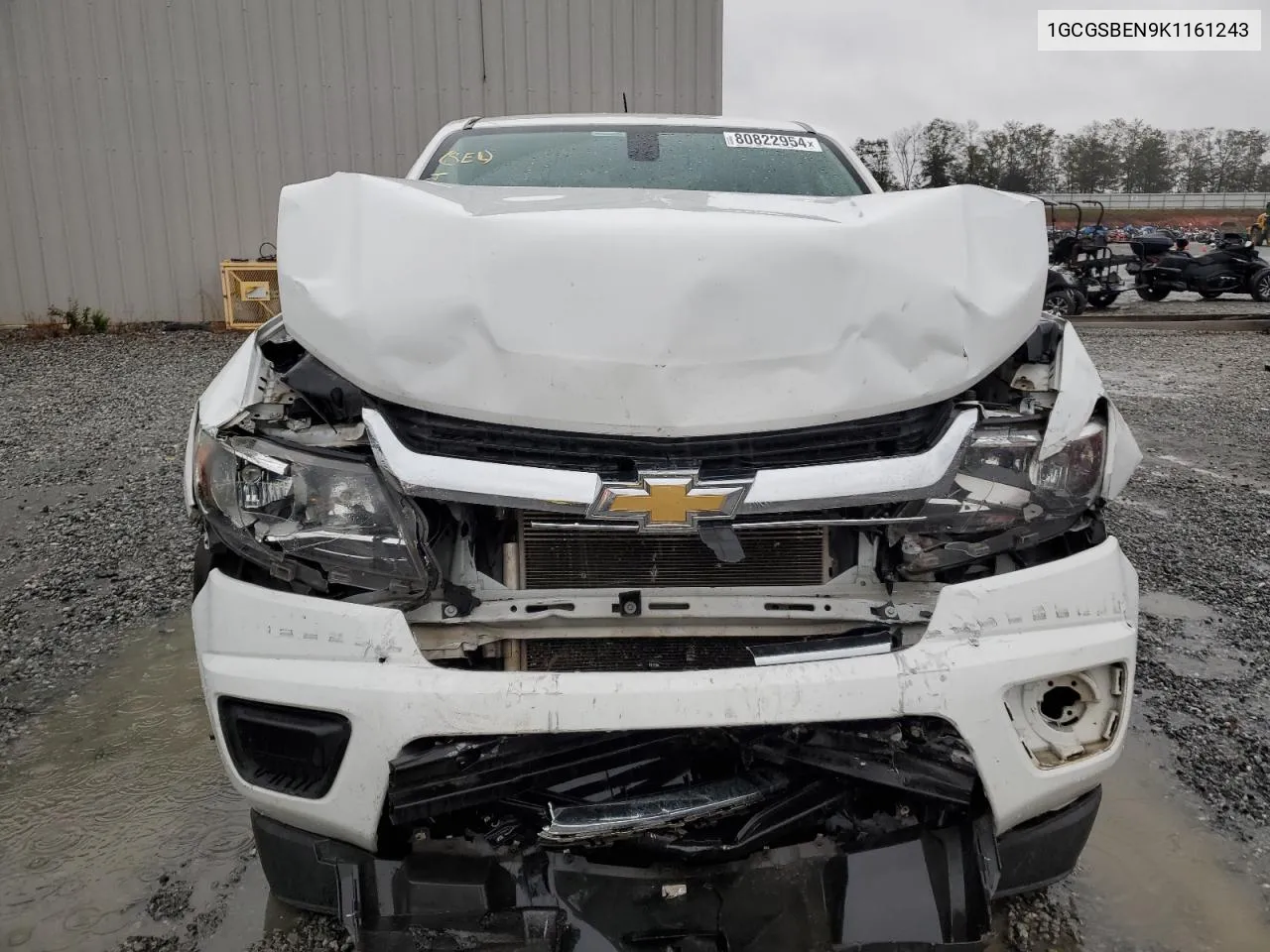 2019 Chevrolet Colorado VIN: 1GCGSBEN9K1161243 Lot: 80822954