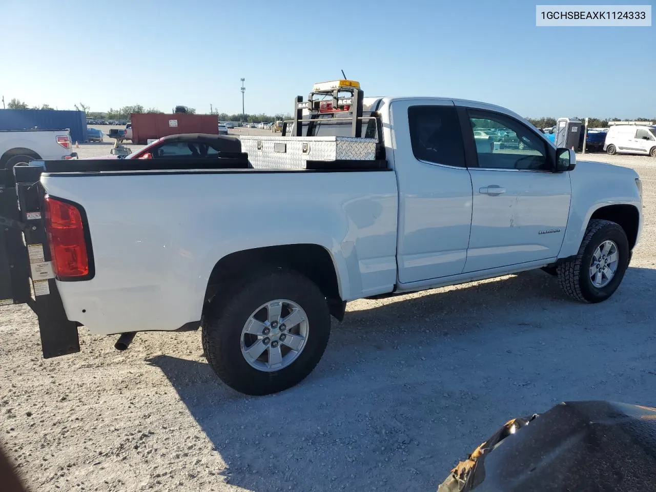 2019 Chevrolet Colorado VIN: 1GCHSBEAXK1124333 Lot: 81266424