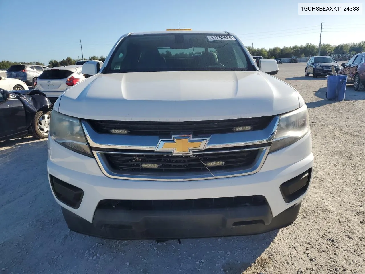 2019 Chevrolet Colorado VIN: 1GCHSBEAXK1124333 Lot: 81266424