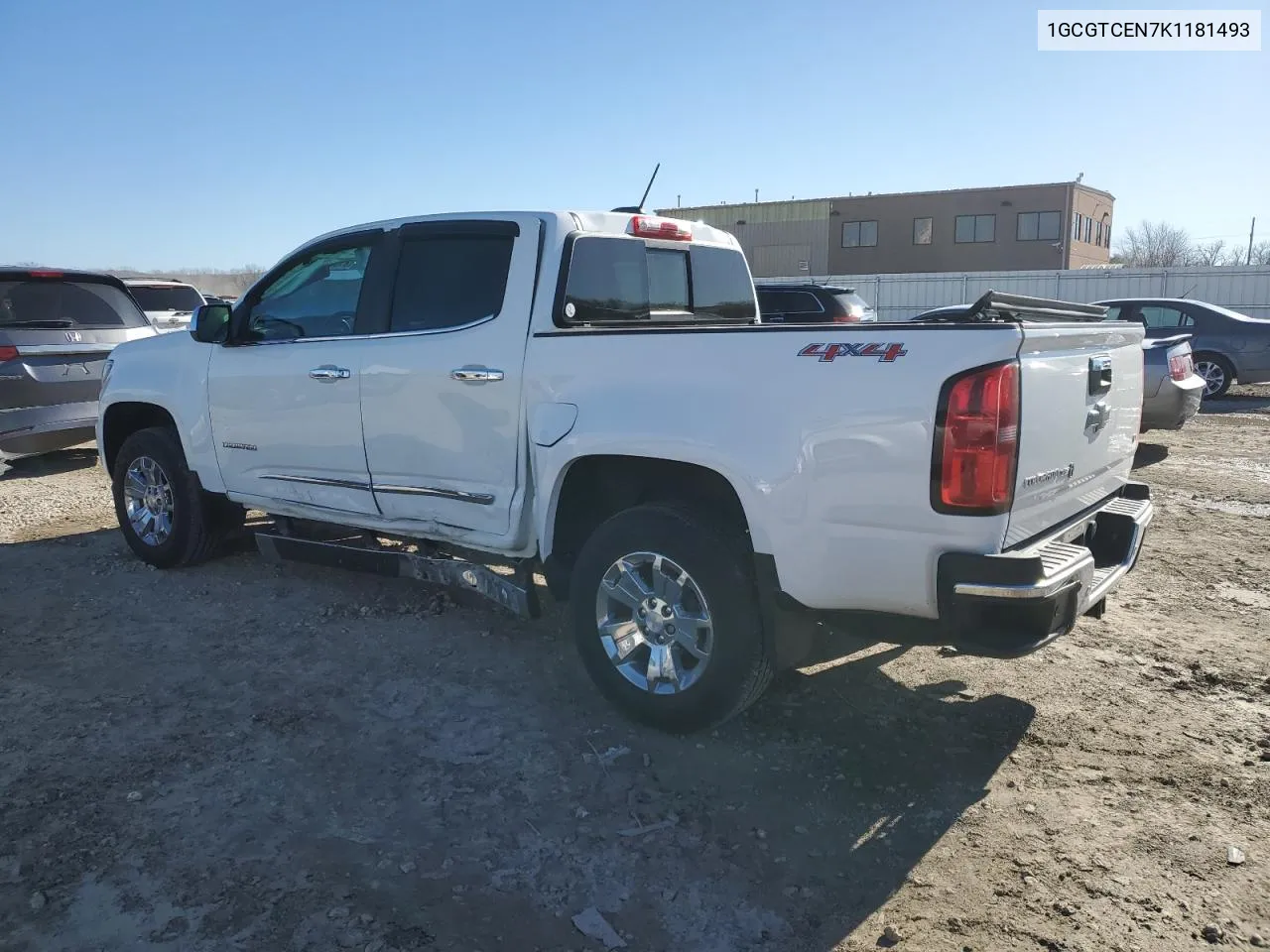 2019 Chevrolet Colorado Lt VIN: 1GCGTCEN7K1181493 Lot: 81563134