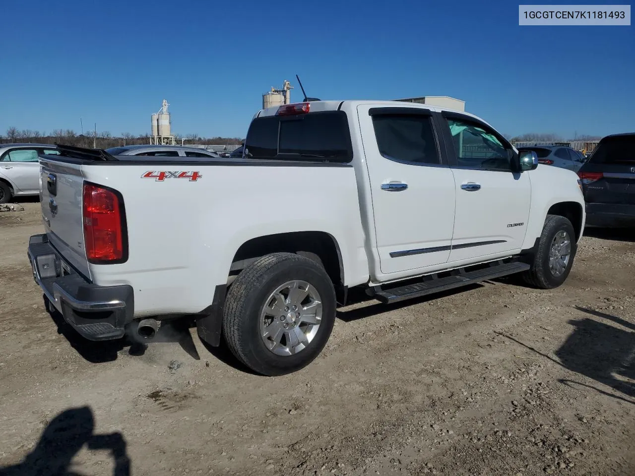 2019 Chevrolet Colorado Lt VIN: 1GCGTCEN7K1181493 Lot: 81563134