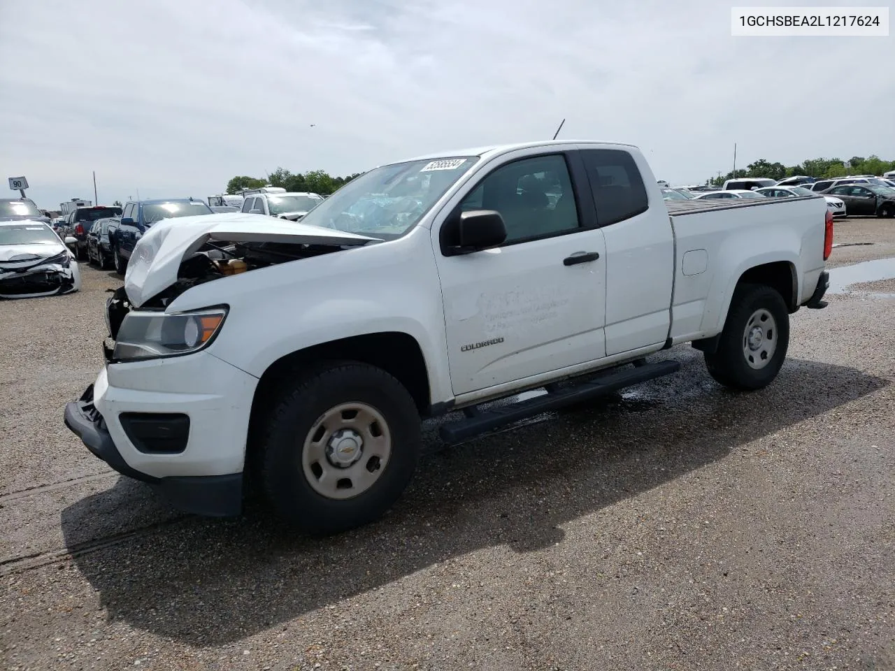 2020 Chevrolet Colorado VIN: 1GCHSBEA2L1217624 Lot: 52585534