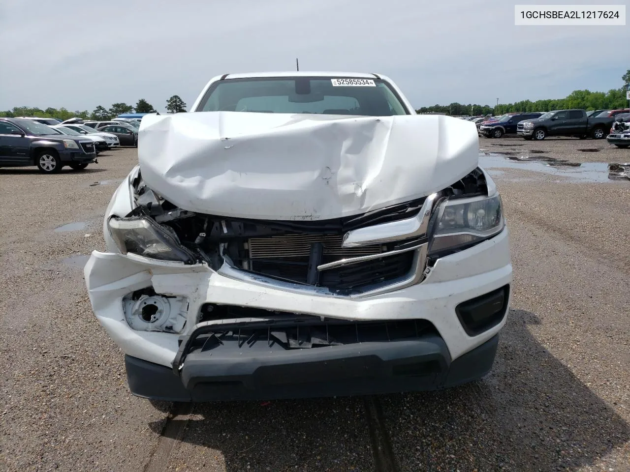 2020 Chevrolet Colorado VIN: 1GCHSBEA2L1217624 Lot: 52585534