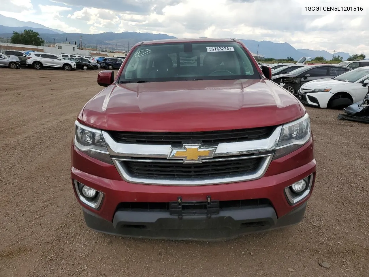 2020 Chevrolet Colorado Lt VIN: 1GCGTCEN5L1201516 Lot: 56763224