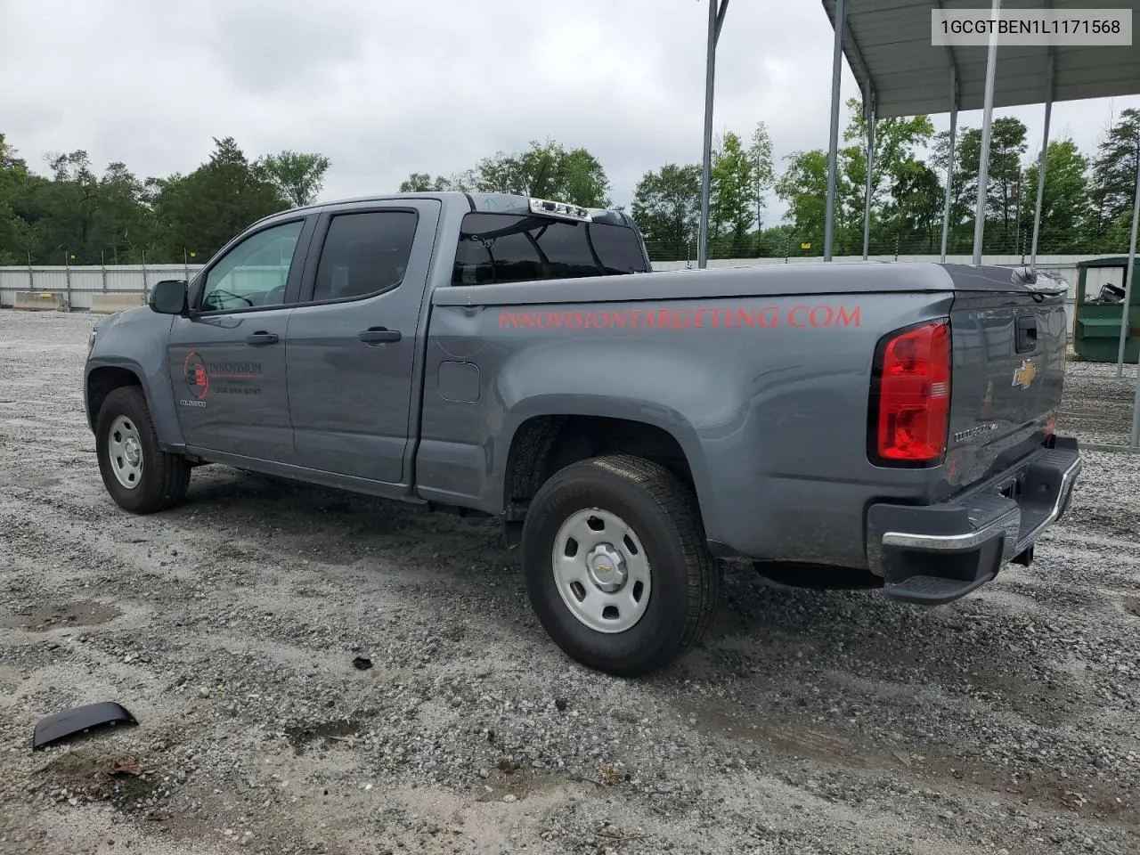 2020 Chevrolet Colorado VIN: 1GCGTBEN1L1171568 Lot: 57738934