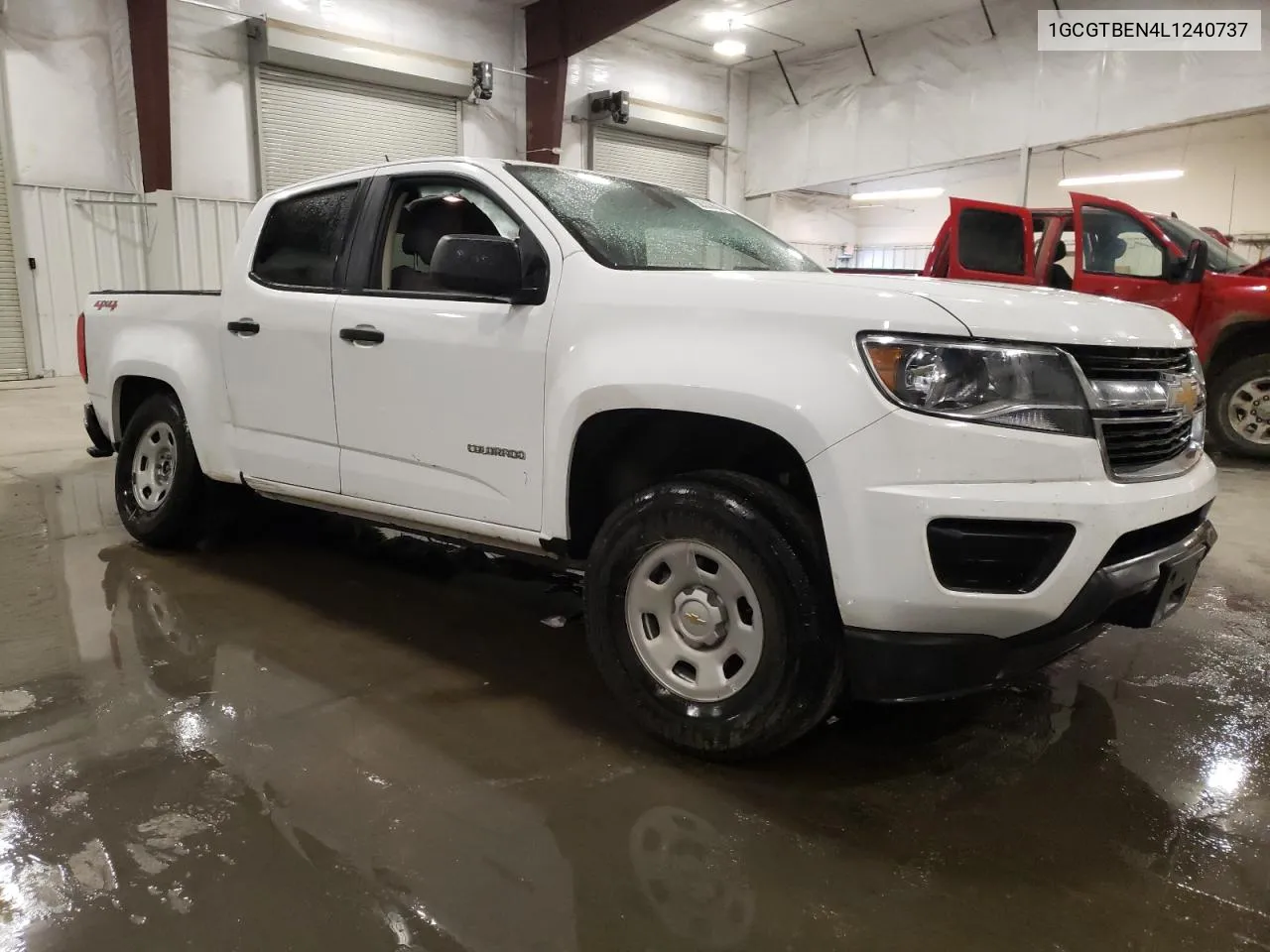 2020 Chevrolet Colorado VIN: 1GCGTBEN4L1240737 Lot: 58535604