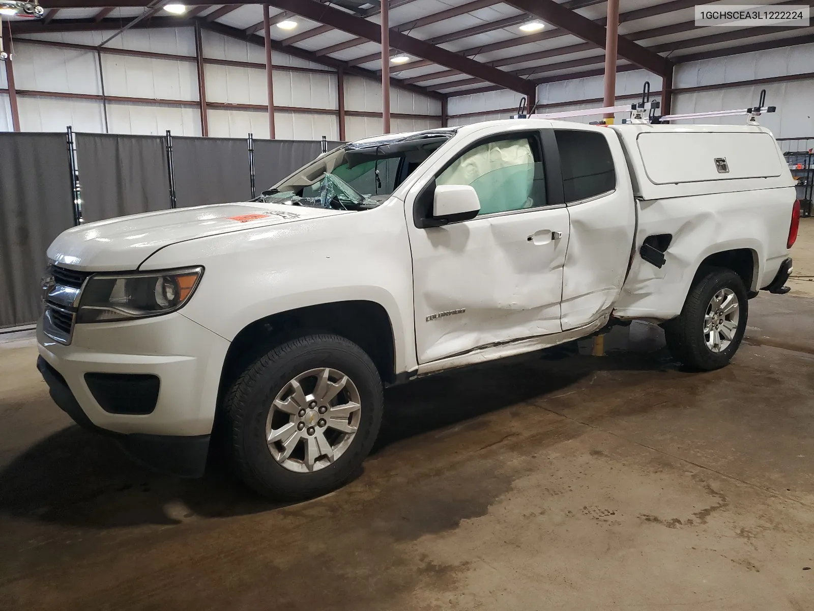 2020 Chevrolet Colorado Lt VIN: 1GCHSCEA3L1222224 Lot: 61647444