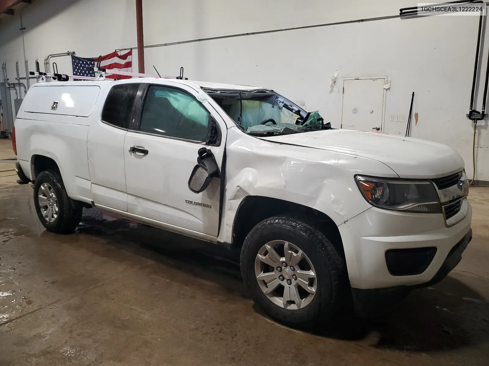 2020 Chevrolet Colorado Lt VIN: 1GCHSCEA3L1222224 Lot: 61647444