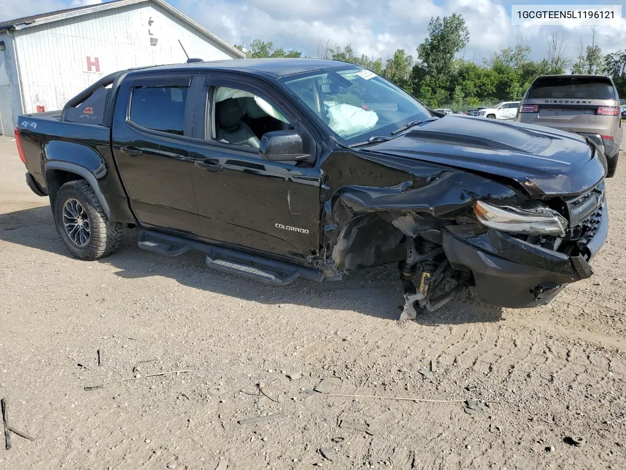 2020 Chevrolet Colorado Zr2 VIN: 1GCGTEEN5L1196121 Lot: 62066264