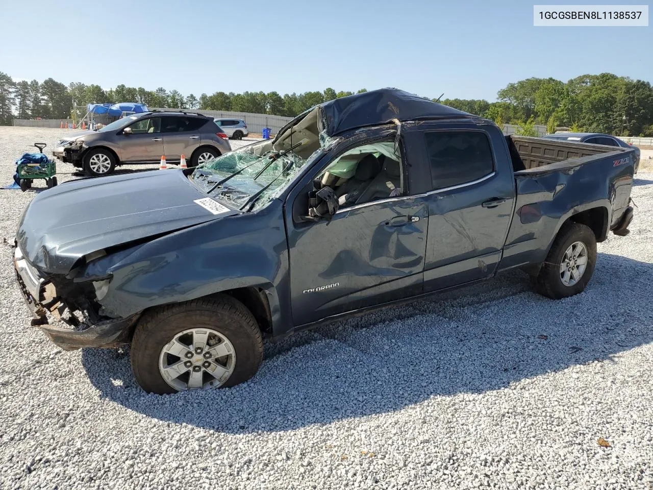 2020 Chevrolet Colorado VIN: 1GCGSBEN8L1138537 Lot: 63291694