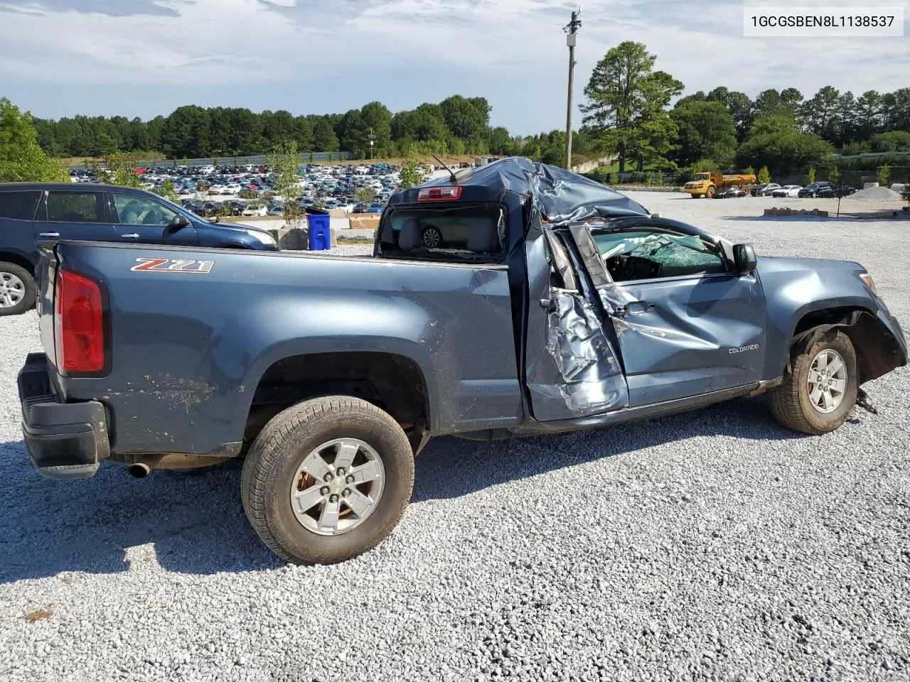 2020 Chevrolet Colorado VIN: 1GCGSBEN8L1138537 Lot: 63291694