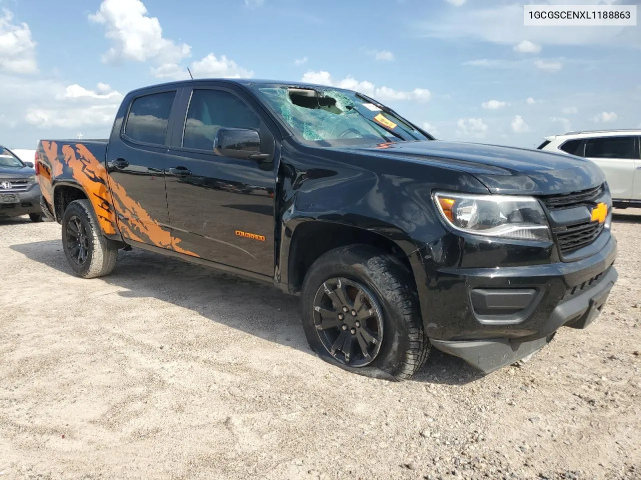 2020 Chevrolet Colorado Lt VIN: 1GCGSCENXL1188863 Lot: 63346474