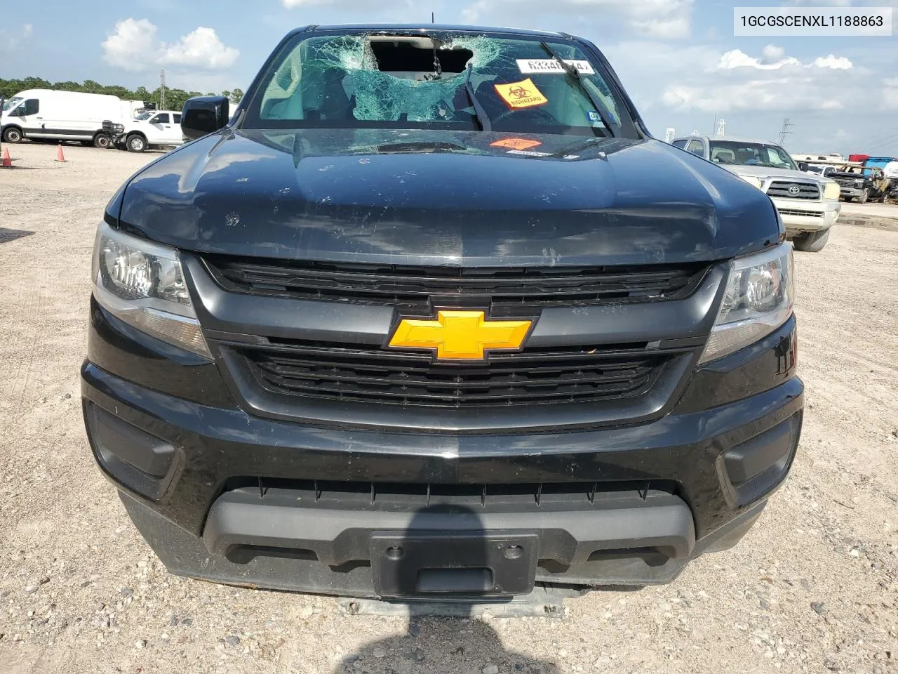 2020 Chevrolet Colorado Lt VIN: 1GCGSCENXL1188863 Lot: 63346474