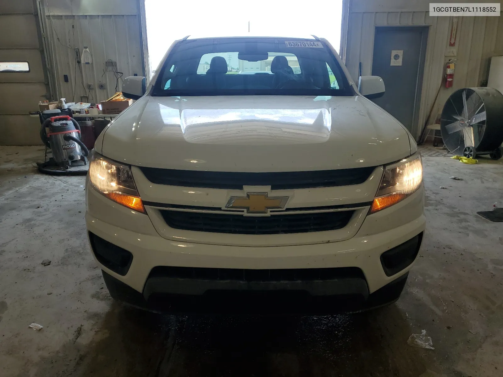 1GCGTBEN7L1118552 2020 Chevrolet Colorado