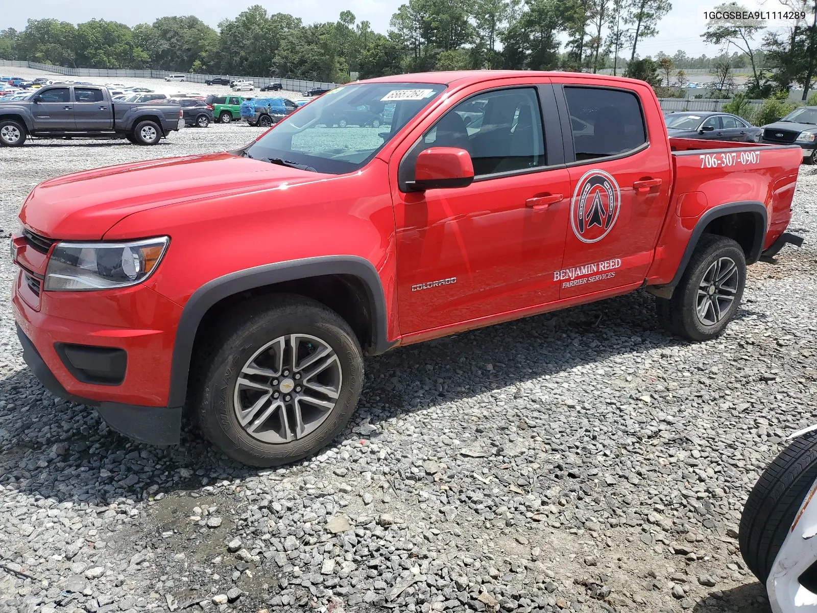 1GCGSBEA9L1114289 2020 Chevrolet Colorado