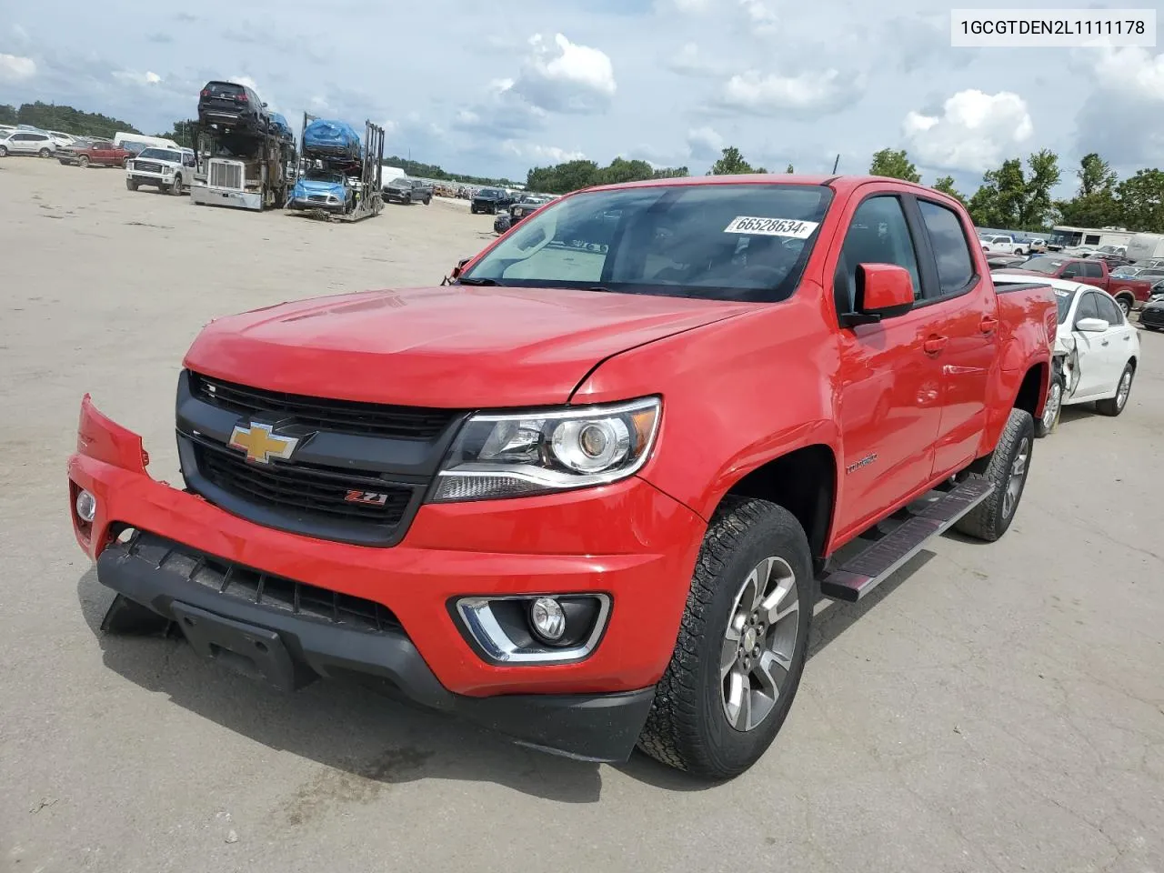 2020 Chevrolet Colorado Z71 VIN: 1GCGTDEN2L1111178 Lot: 66528634