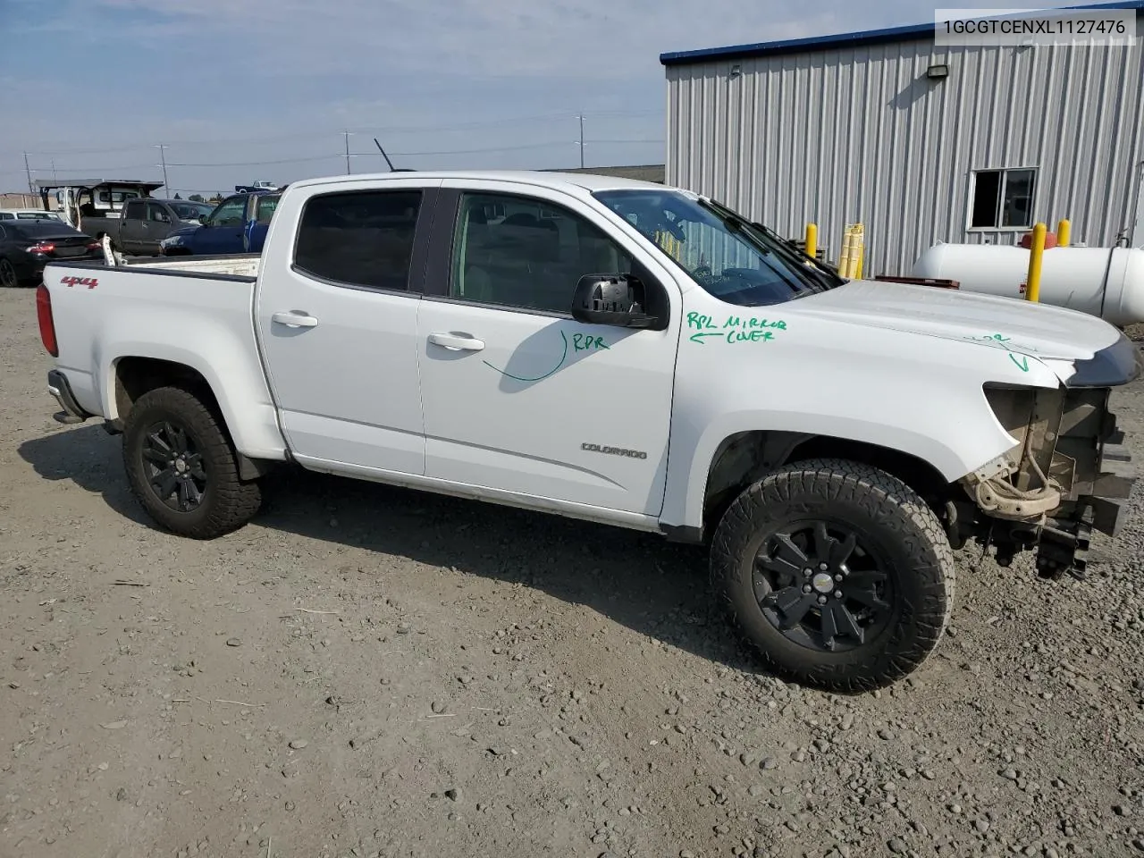 2020 Chevrolet Colorado Lt VIN: 1GCGTCENXL1127476 Lot: 67130094