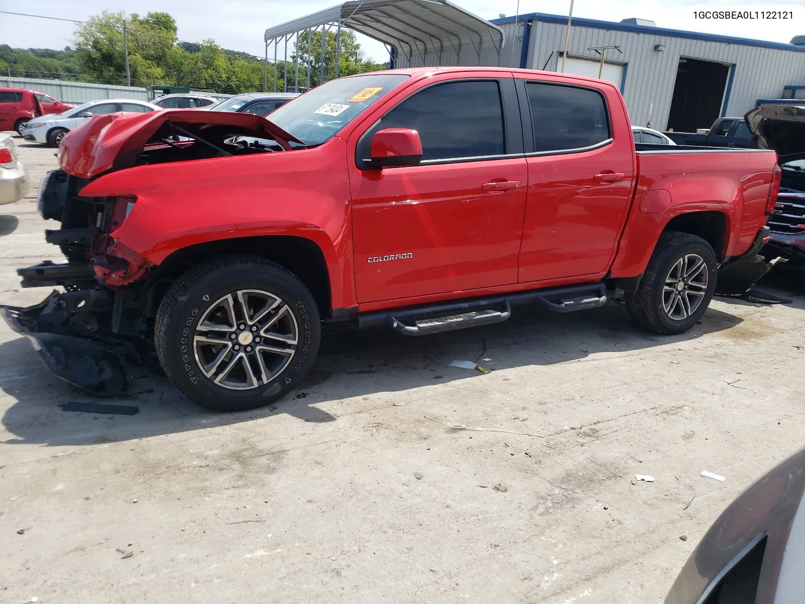 2020 Chevrolet Colorado VIN: 1GCGSBEA0L1122121 Lot: 67139404