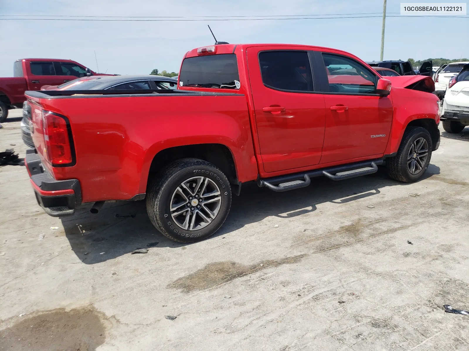 1GCGSBEA0L1122121 2020 Chevrolet Colorado