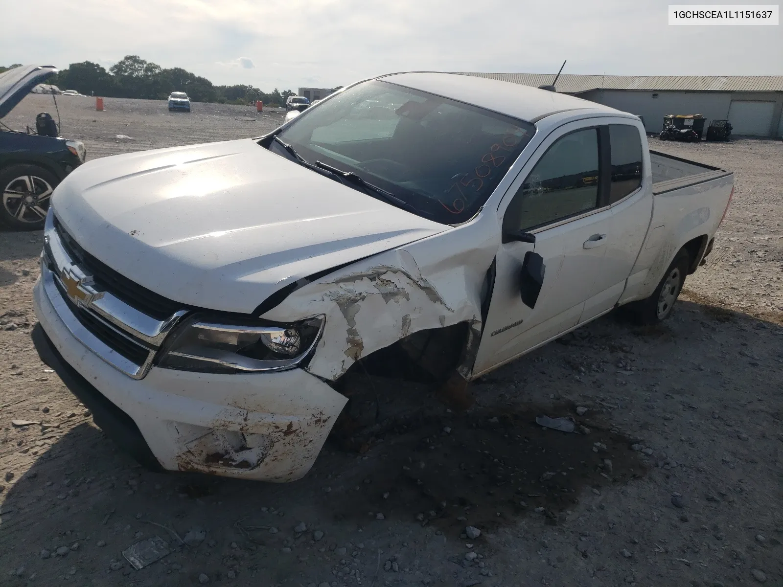 2020 Chevrolet Colorado Lt VIN: 1GCHSCEA1L1151637 Lot: 67508904